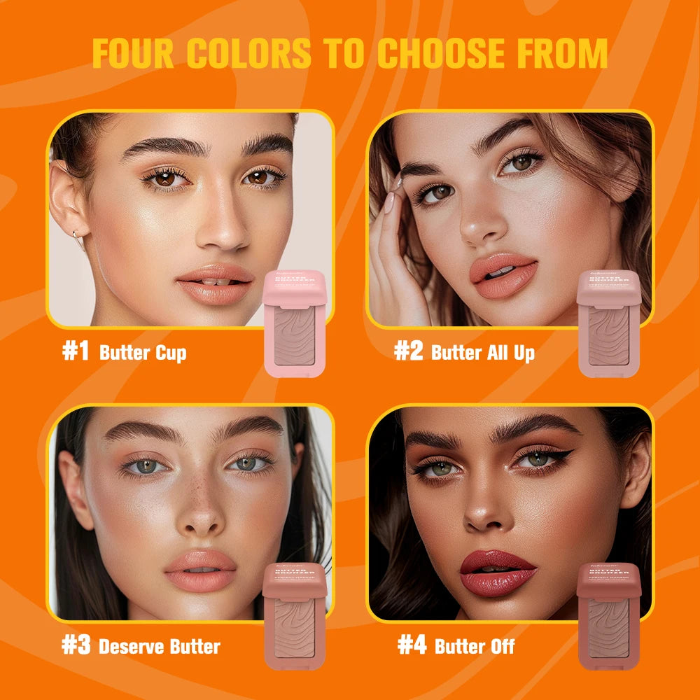 Matte Butter Bronzer Powder – Silky Sun-Kissed Finish