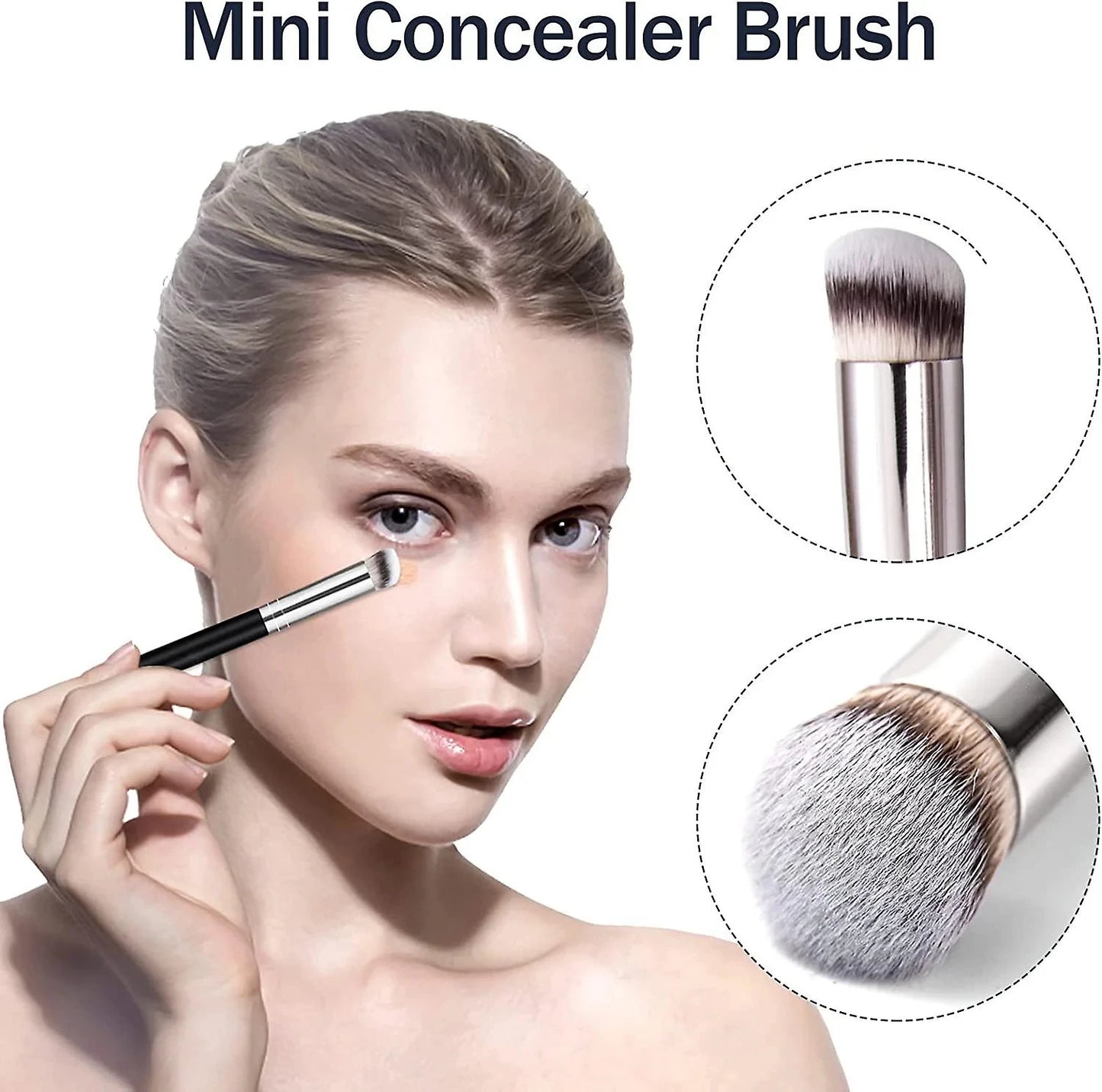Dense Foundation & Concealer Brush – Precision Blending Tool