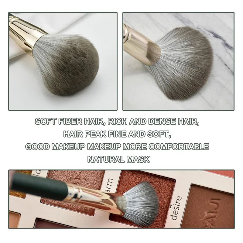 14-Piece Makeup Brush Set for Face and Eye Blending