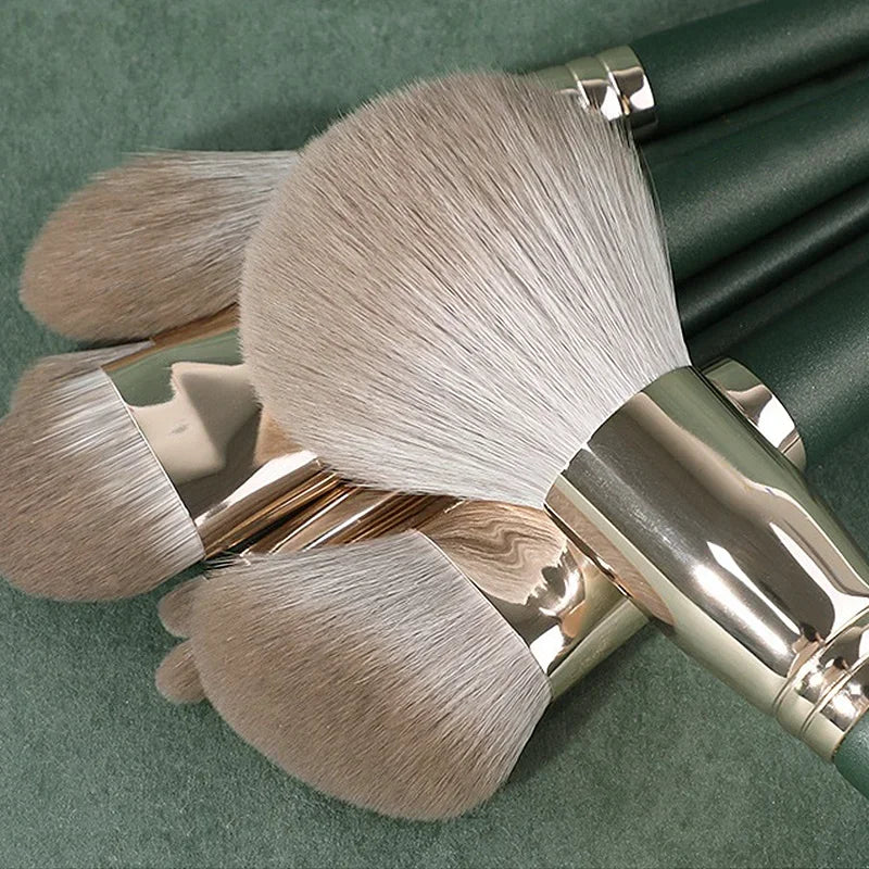14-Piece Makeup Brush Set for Face and Eye Blending
